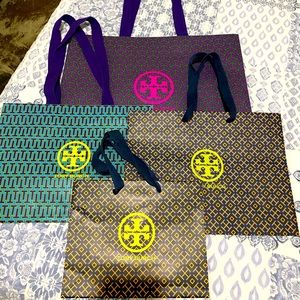 Tory Burch set of paper bags